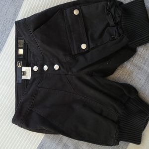 Just Cavalli black cargo shorts sz small
